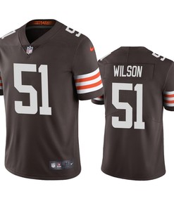 Cleveland Browns Mack Wilson Brown 2020 Vapor Limited Jersey - Mens - Robokeg