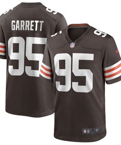 Cleveland Browns Myles Garrett #95 Nfl 2020 Black Jersey - Robokeg