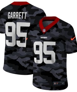 Cleveland Browns Myles Garrett #95 Nfl 2020 Camo Jersey - Robokeg