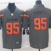 Cleveland Browns Myles Garrett #95 Nfl 2020 Grey Jersey Jersey - Robokeg