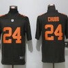 Cleveland Browns Nick Chubb #24 Nfl 2020 Black Jersey - Robokeg