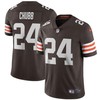 Cleveland Browns Nick Chubb #24 Nfl 2020 Brown Jersey - Robokeg
