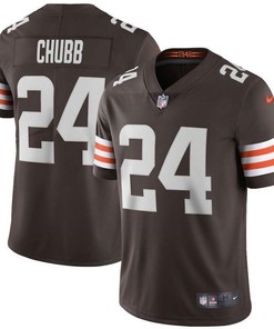 Cleveland Browns Nick Chubb #24 Nfl 2020 Brown Jersey - Robokeg