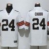 Cleveland Browns Nick Chubb #24 Nfl 2020 White Jersey Jersey - Robokeg
