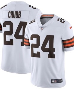 Cleveland Browns Nick Chubb #24 Nfl 2020 White Jersey Jersey - Robokeg