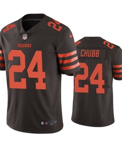 Cleveland Browns Nick Chubb Browns Nike Color Rush Limited Jersey - Robokeg