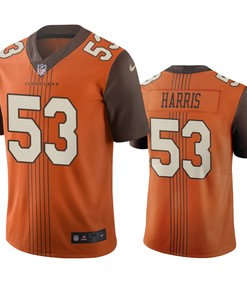 Cleveland Browns Nick Harris Brown City Edition Vapor Limited Jersey - Robokeg