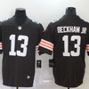 Cleveland Browns Odell Beckham Jr #13 Brown Orange White Stripe 2020 Nfl Jersey - Robokeg