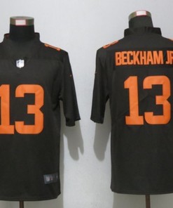 Cleveland Browns Odell Beckham Jr #13 Nfl 2020 Black Jersey Jersey - Robokeg