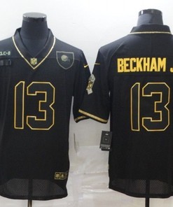 Cleveland Browns Odell Beckham Jr #13 Nfl 2020 Black Jersey - Robokeg