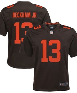 Cleveland Browns Odell Beckham Jr. #13 Nfl 2020 Brown Womens Jersey - Robokeg