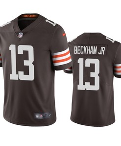 Cleveland Browns Odell Beckham Jr Brown 2020 Vapor Limited Jersey - Mens - Robokeg