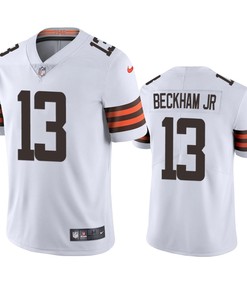 Cleveland Browns Odell Beckham Jr White 2020 Vapor Limited Jersey - Mens - Robokeg
