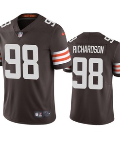 Cleveland Browns Sheldon Richardson Brown 2020 Vapor Limited Jersey - Mens - Robokeg