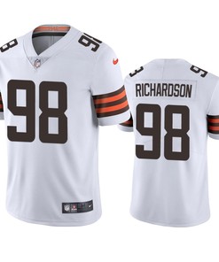 Cleveland Browns Sheldon Richardson White 2020 Vapor Limited Jersey - Mens - Robokeg