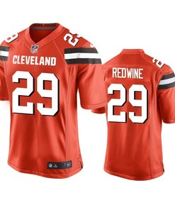 Cleveland Browns Sheldrick Redwine 2019 Nfl Draft Orange Game Jersey - Robokeg