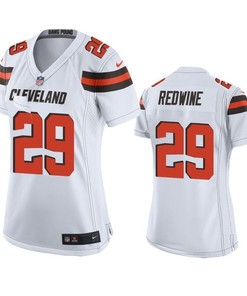 Cleveland Browns Sheldrick Redwine 2019 Nfl Draft White Game Womens Jersey - Robokeg