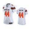 Cleveland Browns Sione Takitaki 2019 Nfl Draft White Game Womens Jersey - Robokeg