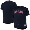 Cleveland Guardians Big & Tall Alternate Replica Team Jersey - Navy Mlb - Robokeg