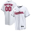 Cleveland Guardians Custom Men Jersey - White - Robokeg