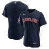 Cleveland Guardians Mlb Baseball Team White Alternate Team Navy Jersey For Guardians Fans - Robokeg
