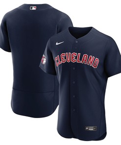 Cleveland Guardians Mlb Baseball Team White Alternate Team Navy Jersey For Guardians Fans - Robokeg