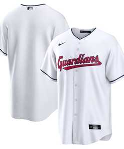 Cleveland Guardians Replica Team Jersey White Mlb - Robokeg