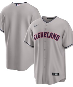 Cleveland Guardians Road Replica Jersey Gray Mlb - Robokeg