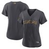 Cleveland Guardians Womens 2022 Mlb All-star Game Replica Blank Jersey - Charcoal Mlb - Robokeg