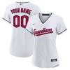 Cleveland Guardians Womens Replica Custom Jersey - White Custom Jerseys Mlb - Robokeg