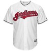Cleveland Indians Home Big And Tall Cool Base Team Jersey - White - Robokeg
