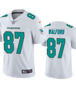 Clive Walford Miami Dolphins White Vapor Limited Jersey - Robokeg