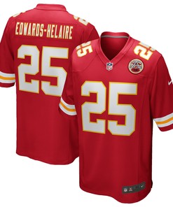 Clyde Edwards Helaire Kansas City Chiefs Game Jersey Red Nfl - Robokeg