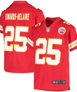 Clyde Edwards Helaire Kansas City Chiefs Team Game Jersey Red Nfl - Robokeg