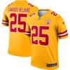 Clyde Edwards-helaire Kansas City Chiefs Inverted Legend Jersey - Gold Nfl - Robokeg