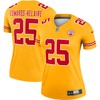 Clyde Edwards-helaire Kansas City Chiefs Womens Inverted Legend Jersey - Gold Nfl - Robokeg