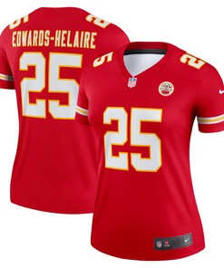 Clyde Edwards-helaire Kansas City Chiefs Womens Legend Jersey - Red Nfl - Robokeg