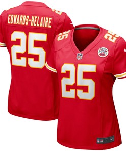 Clyde Edwards-helaire Kansas City Chiefs Womens Player Game Team Jersey - Red Nfl - Robokeg