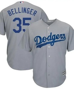 Cody Bellinger Los Angeles Dodgers Cool Base Player Jersey - Gray - Robokeg