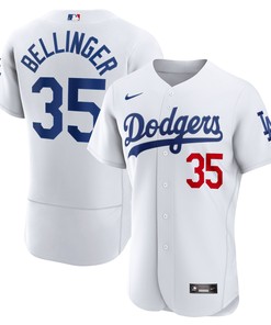 Cody Bellinger Los Angeles Dodgers Home Authentic Player Jersey White Mlb - Robokeg