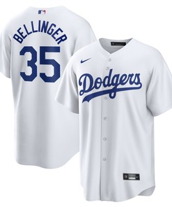 Cody Bellinger Los Angeles Dodgers Home Replica Player Name Jersey White Mlb - Robokeg
