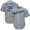 Cody Bellinger Los Angeles Dodgers Wordmark Cool Base Player Jersey - Gray - Robokeg