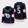 Cody Ceci 5 Edmonton Oilers 2022 Special Edition 2.0 Women Breakaway Player Retro Jersey Navy - Robokeg