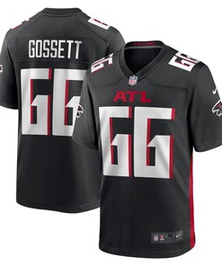 Colby Gossett Atlanta Falcons Game Jersey - Black Nfl - Robokeg