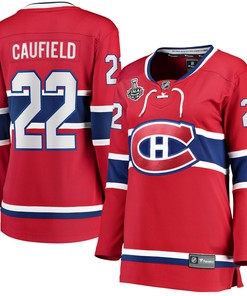Cole Caufield Montreal Canadiens Fanatics Branded Womens Home 2021 Stanley Cup Final Bound Breakaway Jersey - Red Nhl - Robokeg