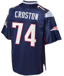 Cole Croston New England Patriots Nfl Pro Line Team Color Player Jersey - Navy - Robokeg
