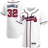 Cole Hamels Atlanta Braves Home Authentic Player Jersey - White Mlb - Robokeg
