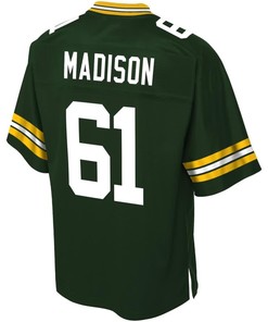 Cole Madison Green Bay Packers Nfl Pro Line Player Jersey - Green - Robokeg