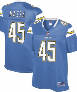Cole Mazza Los Angeles Chargers Nfl Pro Line Womens Alternate Team Player Jersey - Powder Blue - Robokeg
