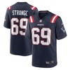Cole Strange New England Patriots 2022 Nfl Draft First Round Pick Game Jersey - Navy - Robokeg